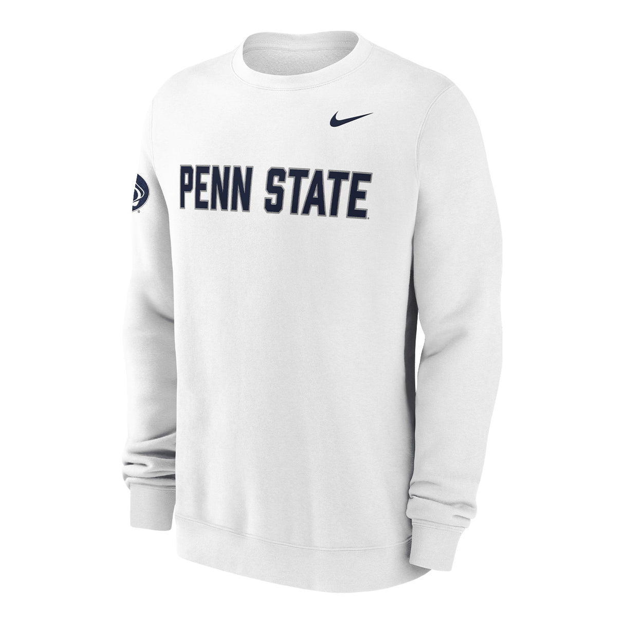 Penn State Nike Sideline Club Fleece Crew Sweatshirt