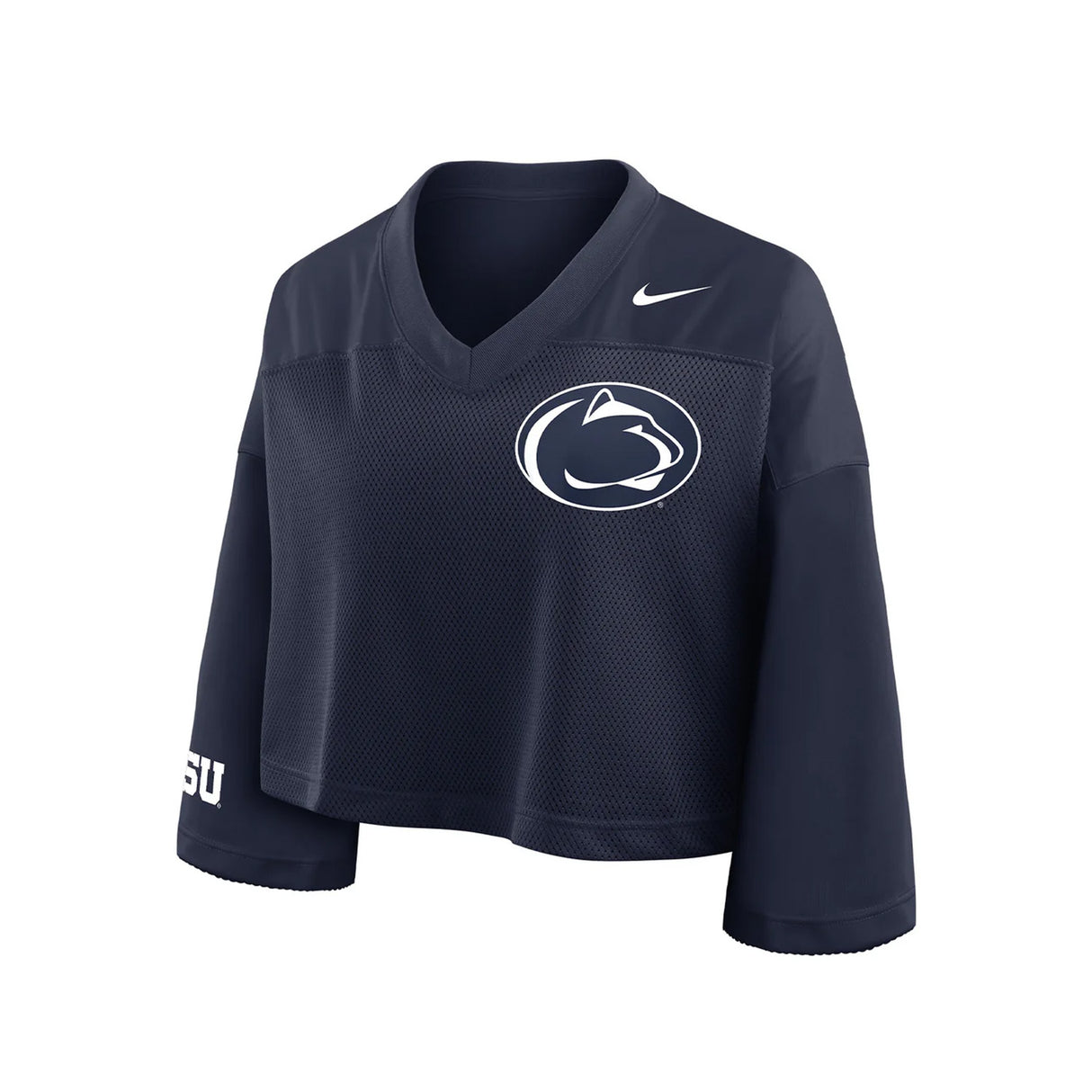 Penn State Women's Nike Cropped Football Jersey