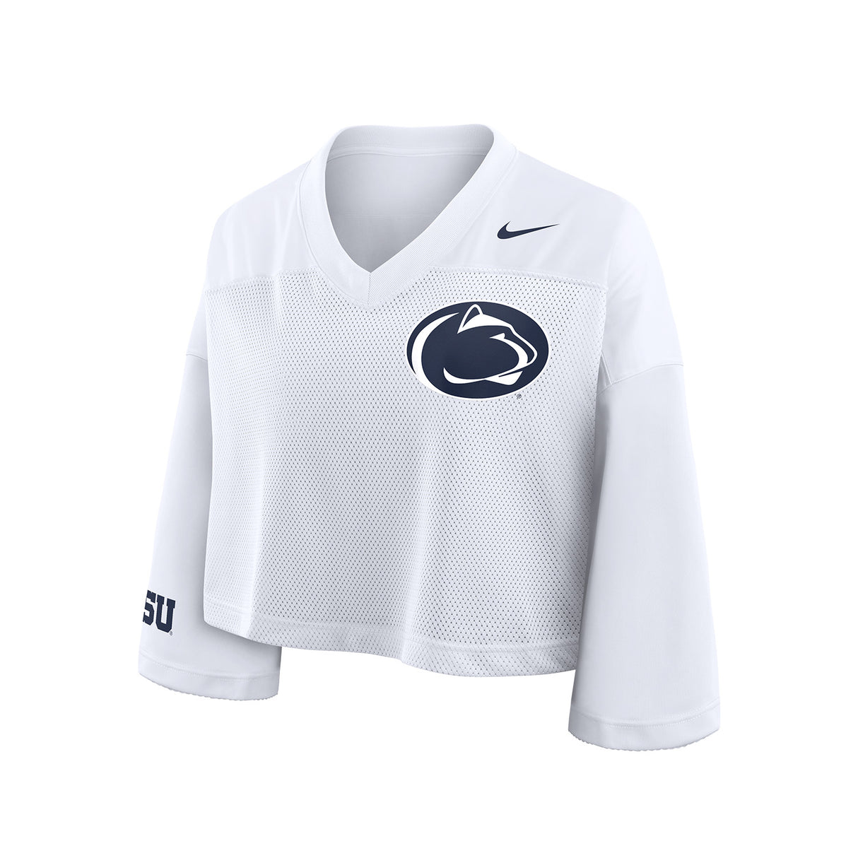 Penn State Women's Nike Cropped Football Jersey