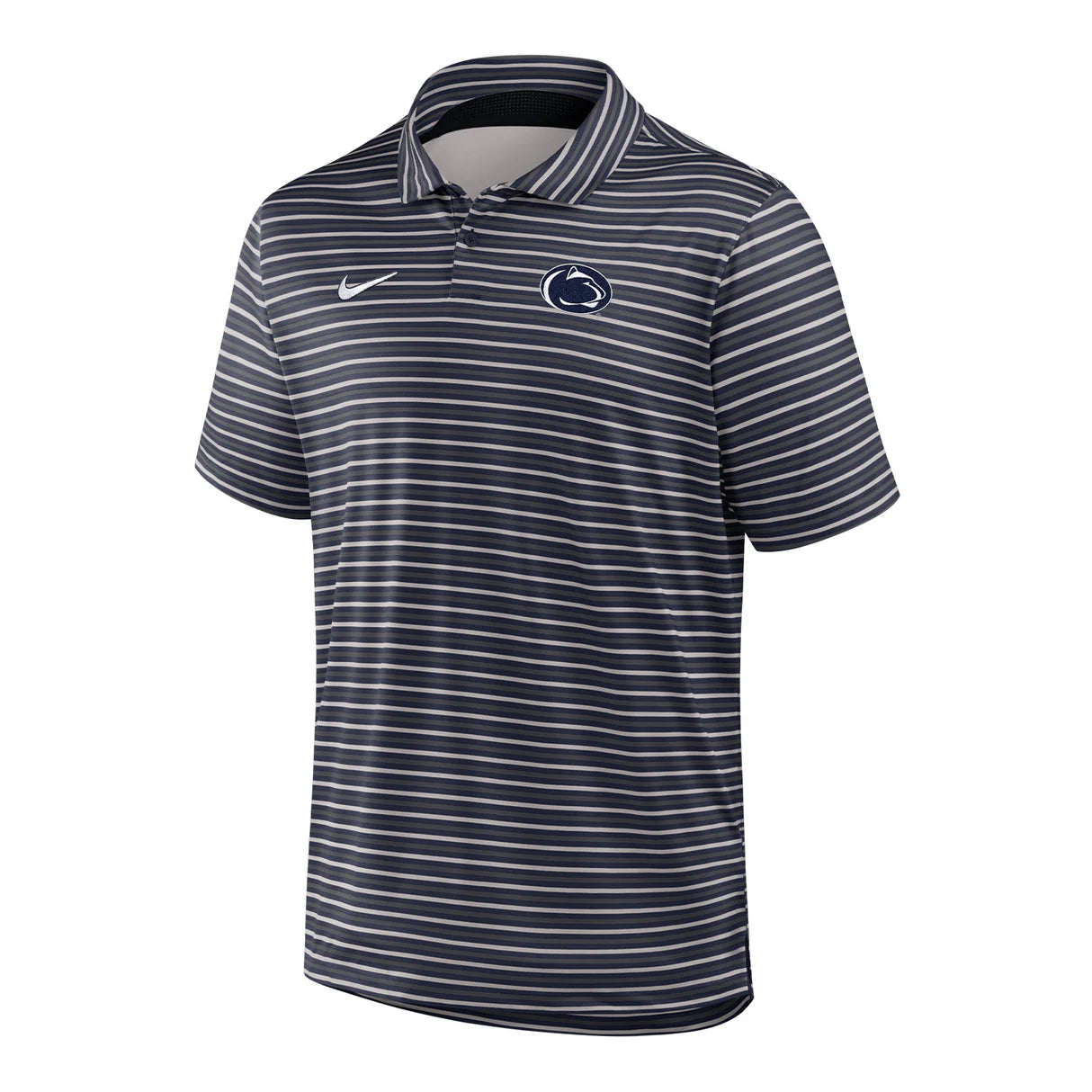 Penn State Nike Tour Stripe Polo Dress Shirt