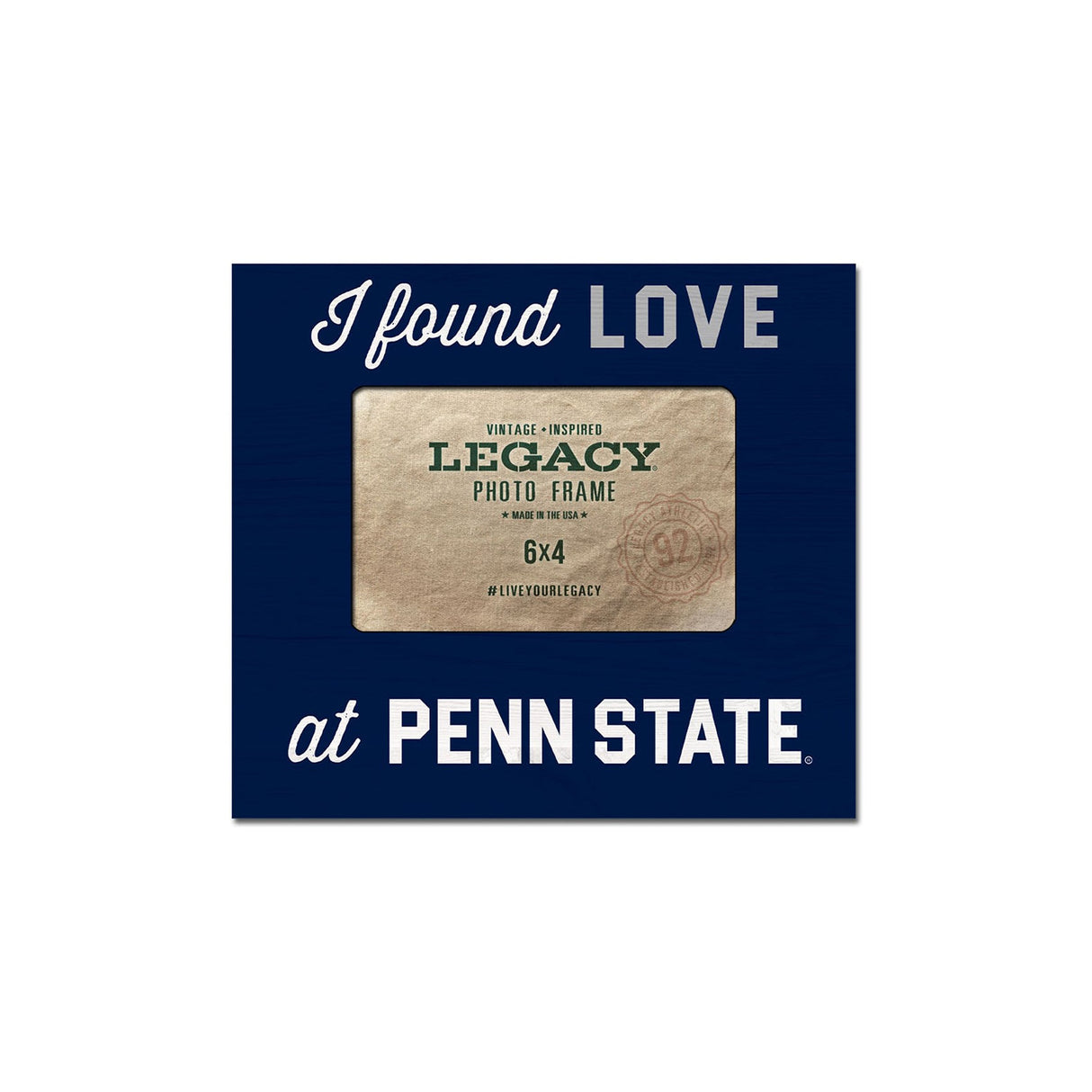 Penn State I Found Love Picture Frame