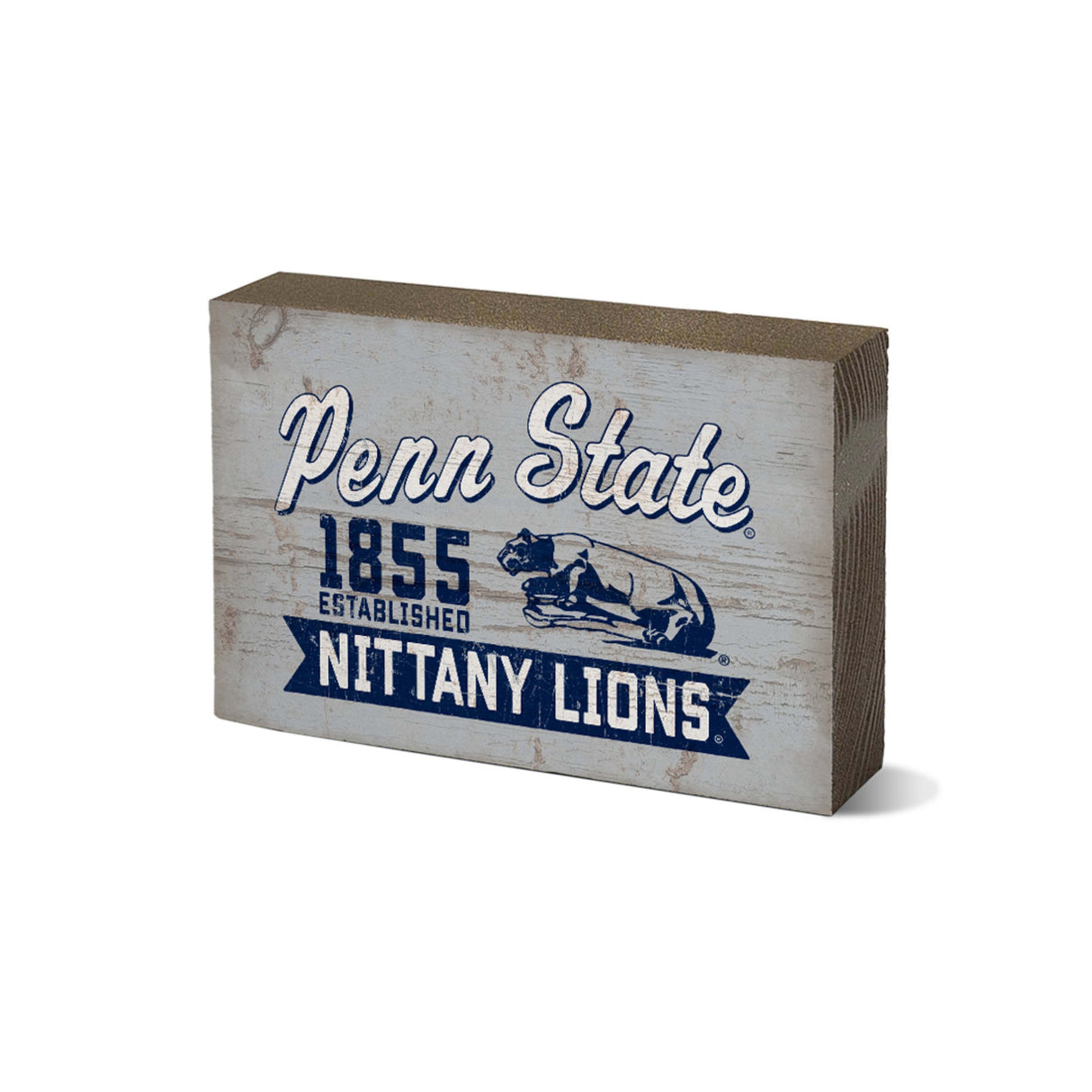 Penn State Retro Wooden Table Top Sign