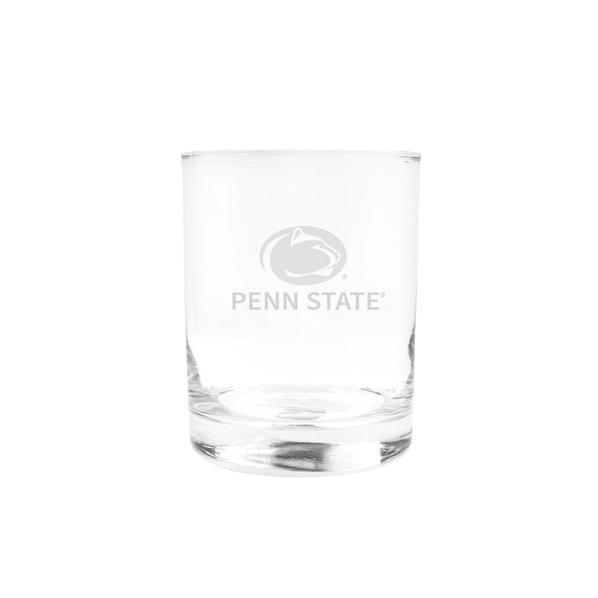Penn State 14oz Etched Logo Rocks Glass
