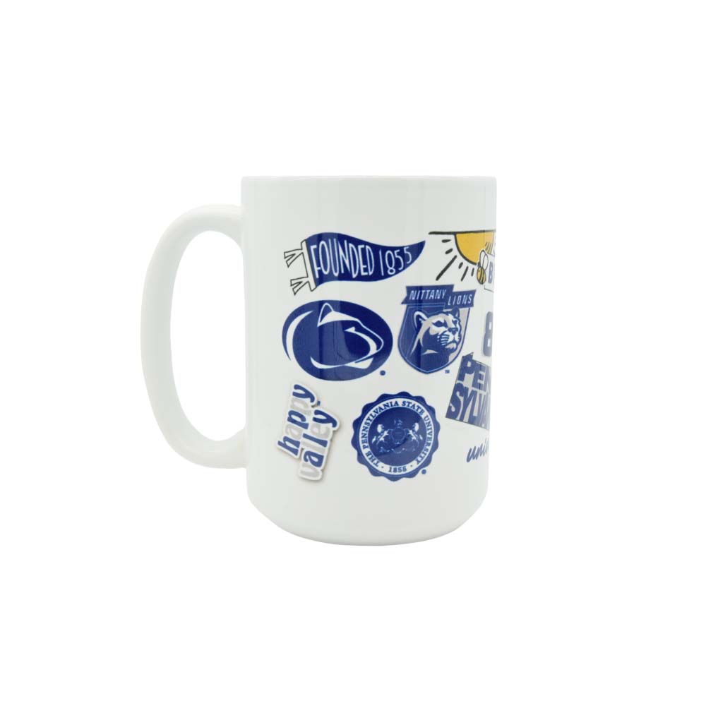 Penn State 15oz Native Glass Mug
