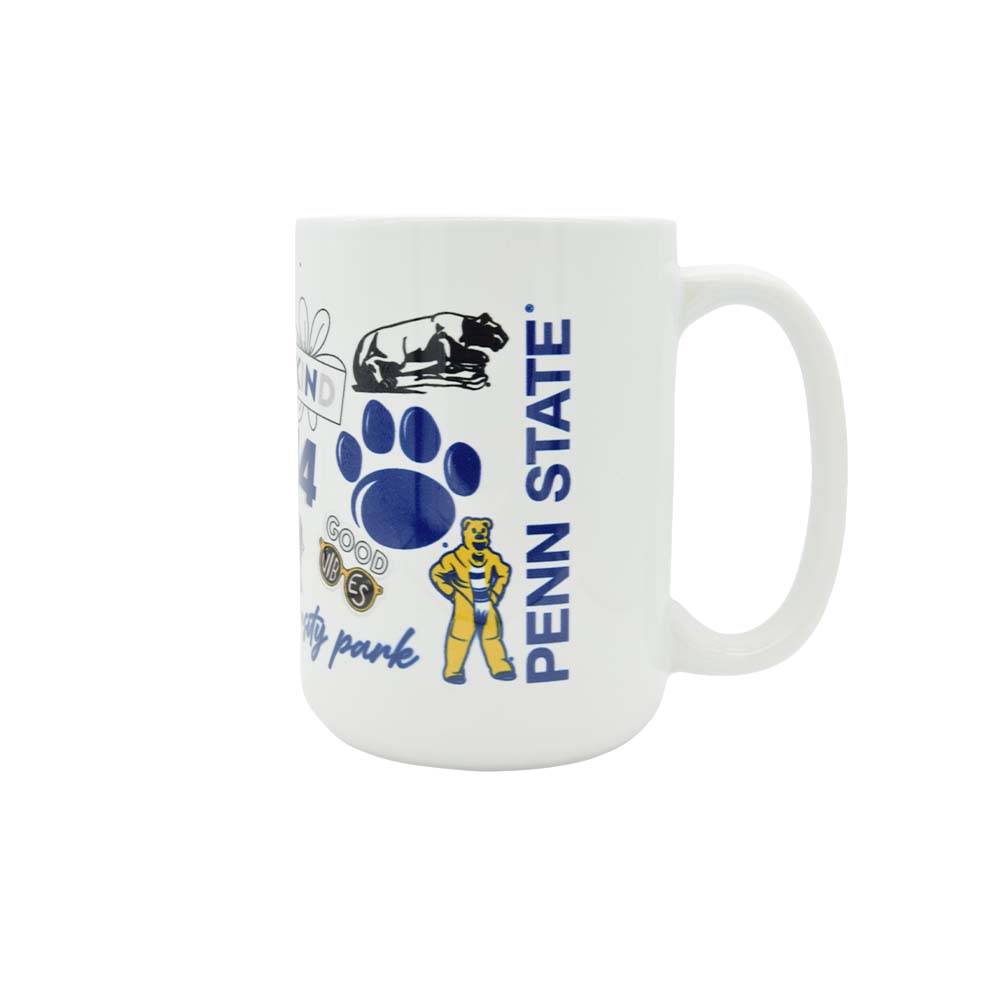 Penn State 15oz Native Glass Mug