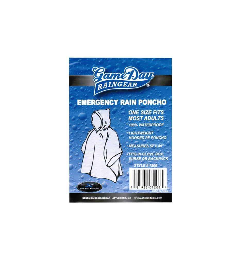 Clear Rain Poncho