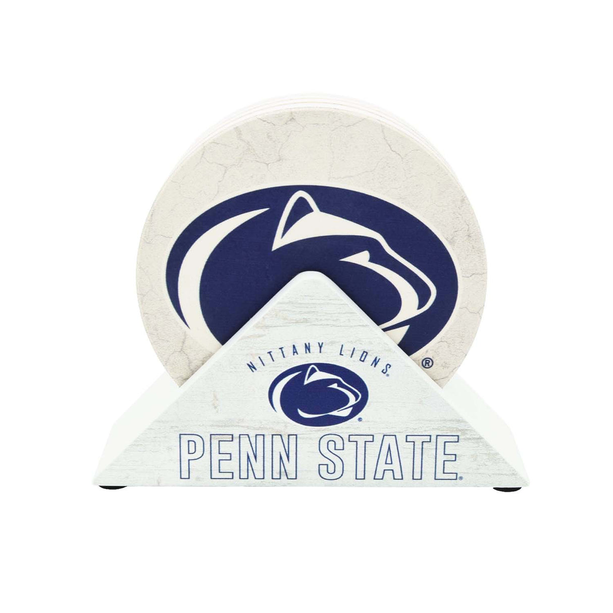 Penn State Circle Coaster 4-Pack Set