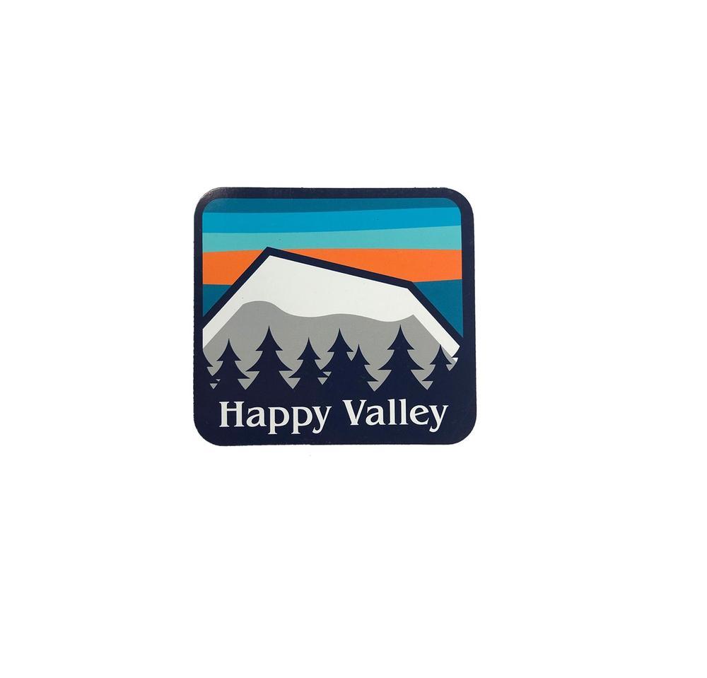 3" Happy Valley Mountains Magnet