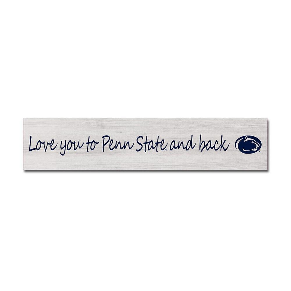 Penn State Love You 2.5" x 12" Table Top Sign