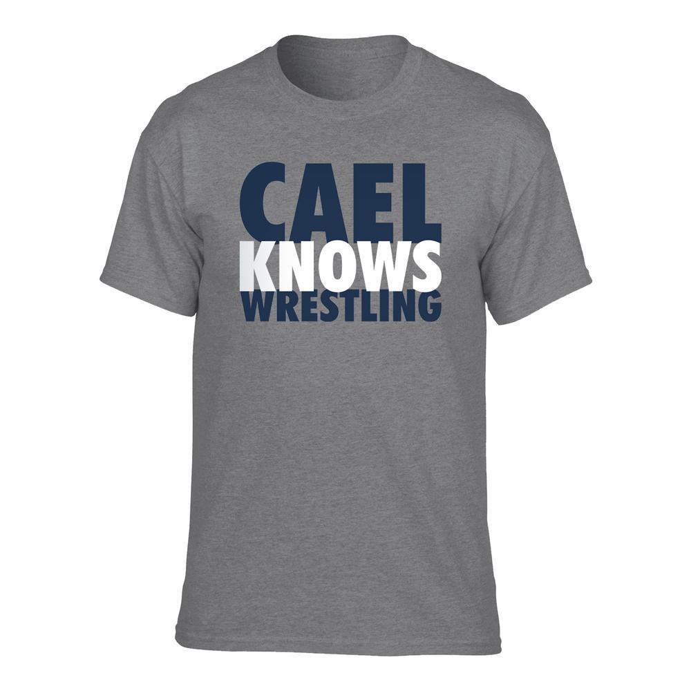Cael Knows Wrestling T-shirt