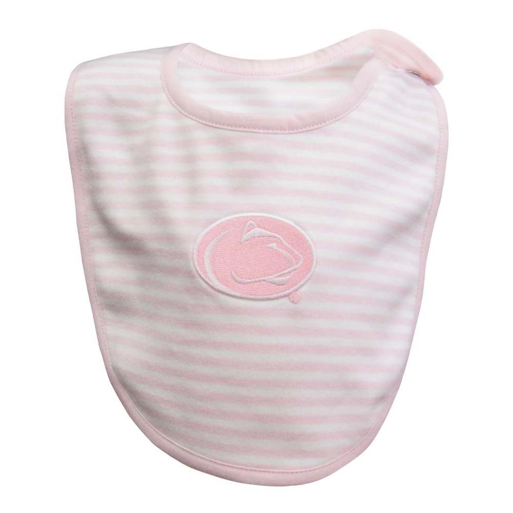 Penn State Infant Striped Bib