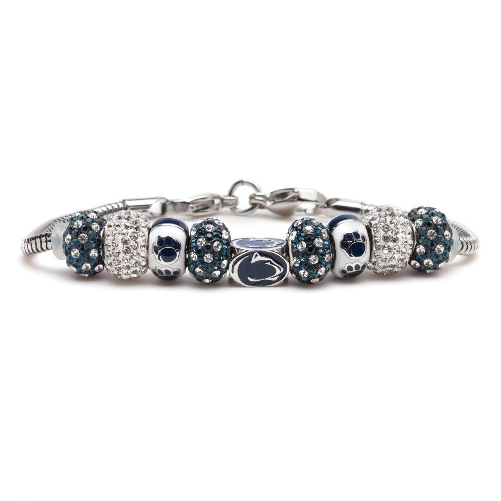 Penn State Nittany Lion Charm Bracelet