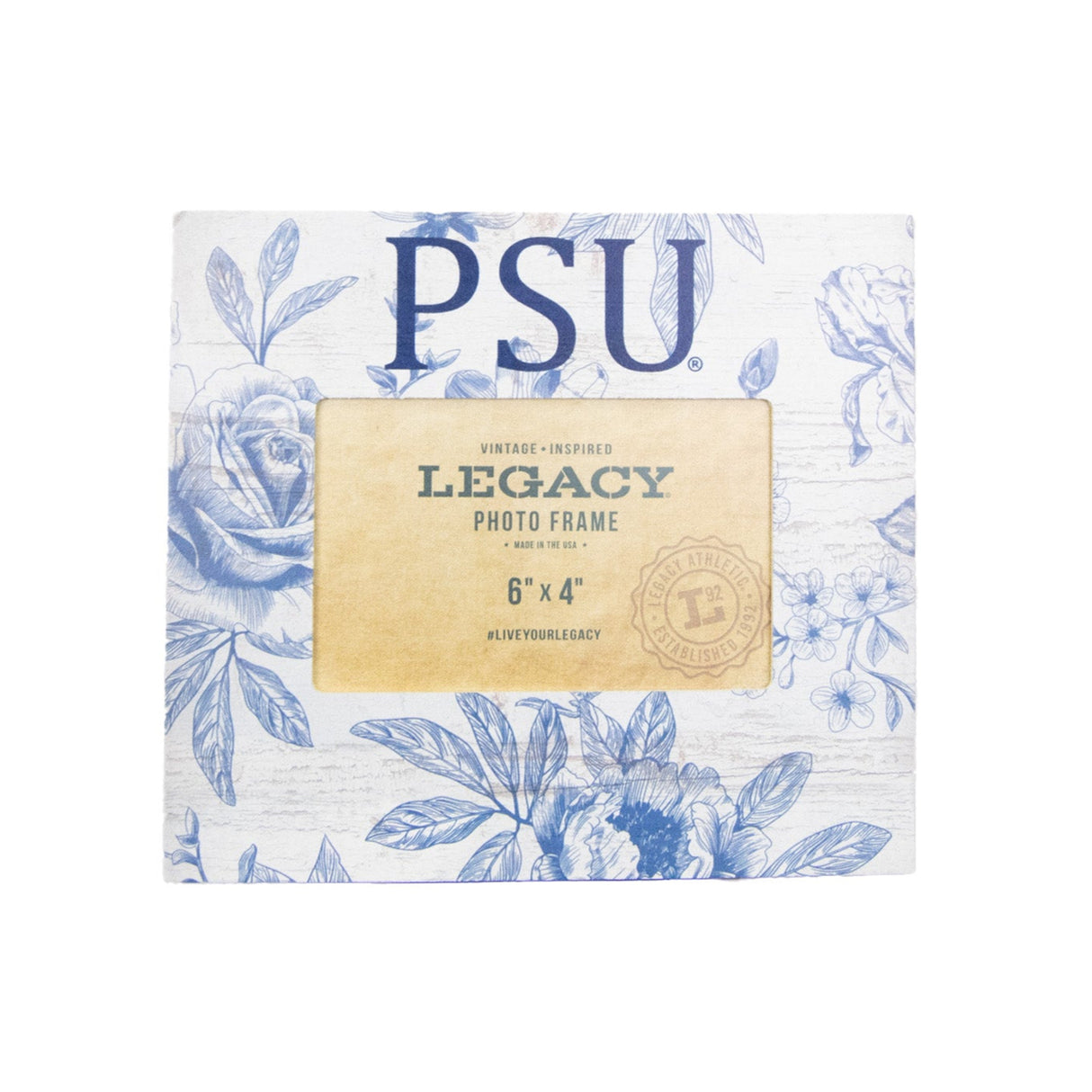 Penn State Floral 6x4 Picture Frame