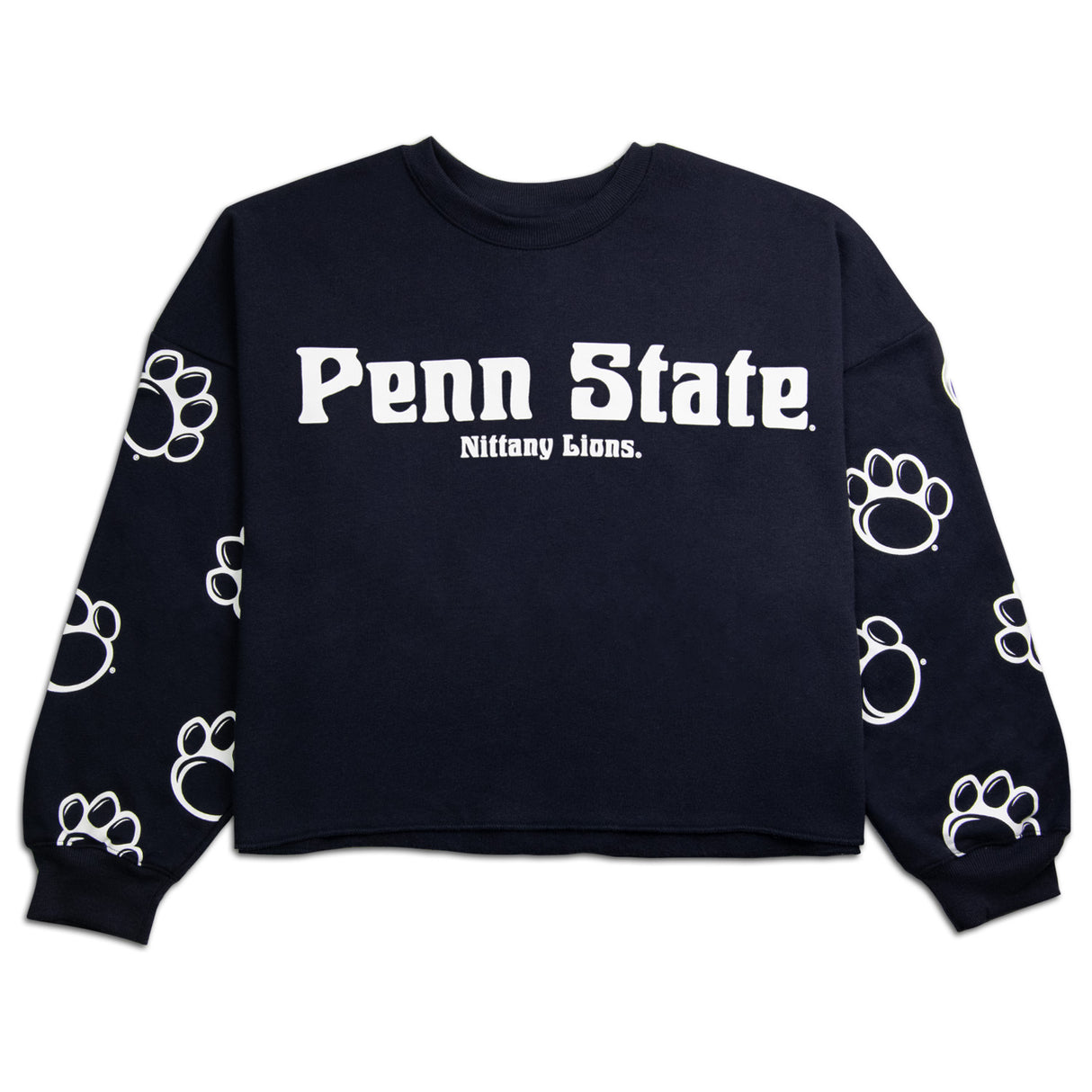 Penn State Women's Midi Paws Crew Sweatshirt