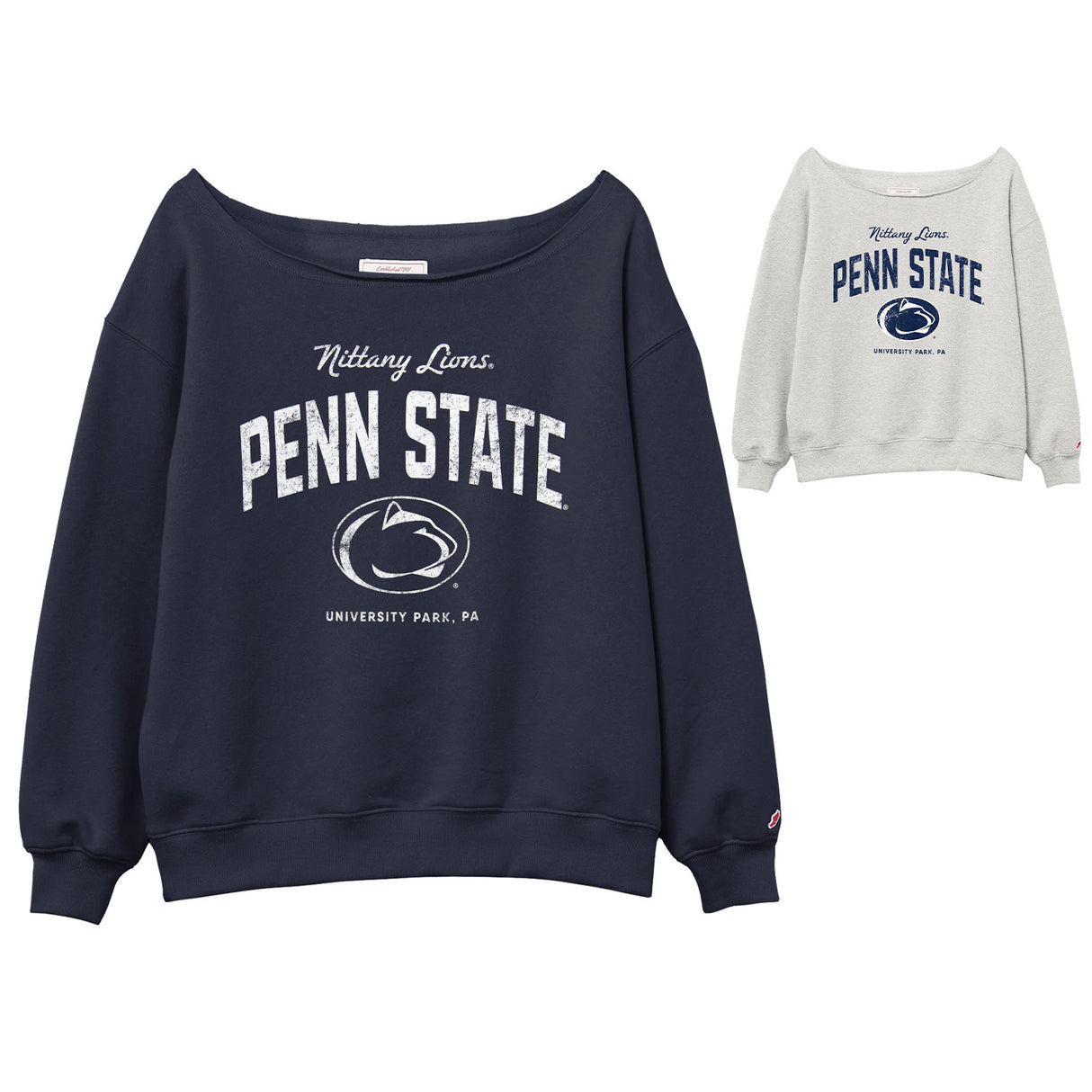 Penn State Women's Off-Shoulder Crew