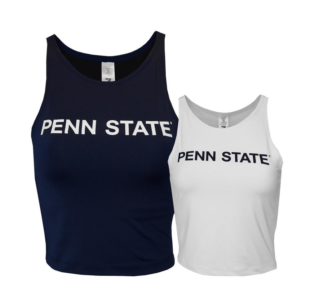 Penn State Women's 1st Down Cropped Tank Top