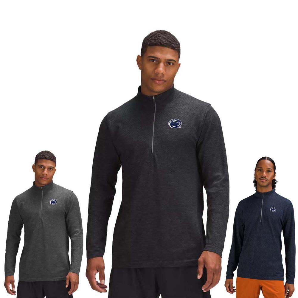 Penn State lululemon Men's Metal Vent Tech Midweight Half Zip