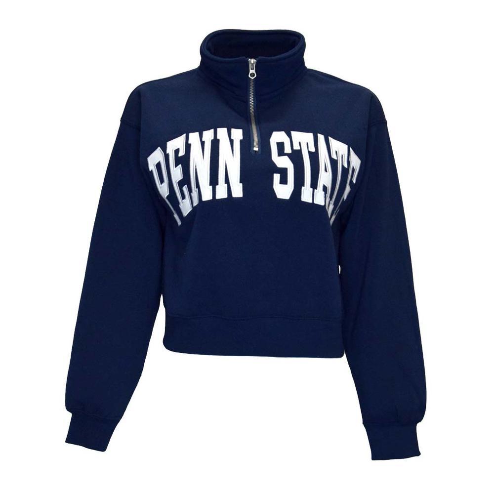 Penn State Women's Cropped Quarter-Zip