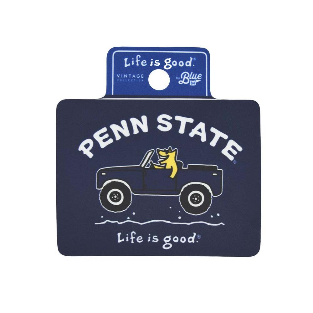 Penn State LIG Dog 4 Wheelin' Sticker