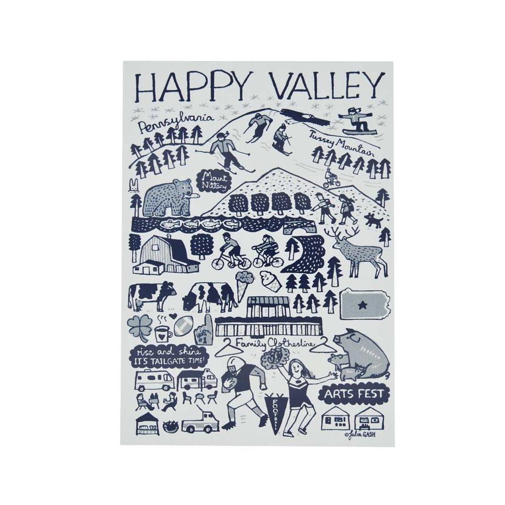 Penn State Julia Gash Post Card