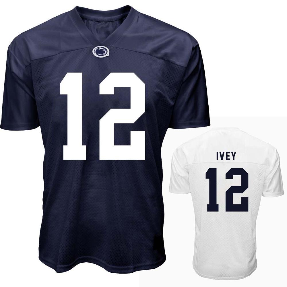 Penn State NIL Anthony Ivey #12 Football Jersey