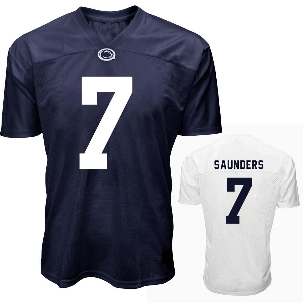 Penn State Youth NIL Kaden Saunders #7 Football Jersey