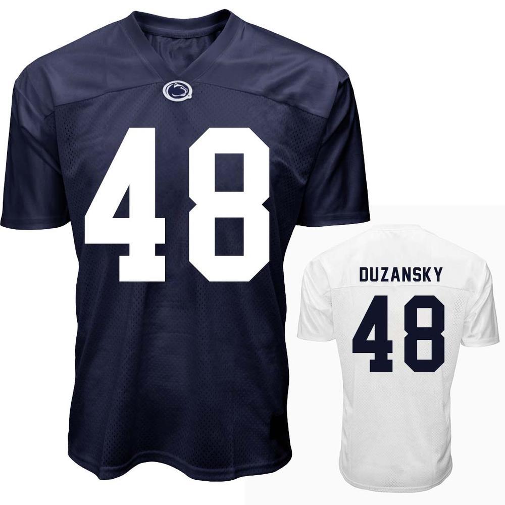 Penn State Youth NIL Tyler Duzansky #48 Football Jersey