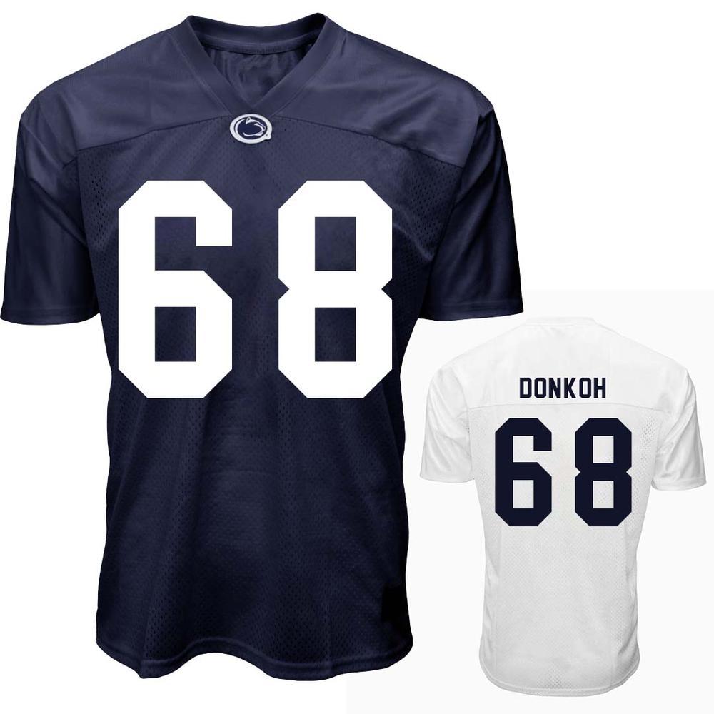 Penn State Youth NIL Anthony Donkoh #68 Football Jersey