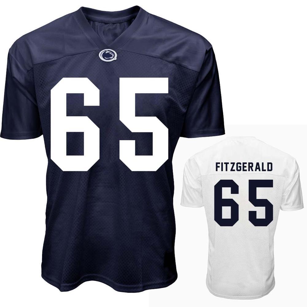Penn State Youth NIL James Fitzgerald #65 Football Jersey