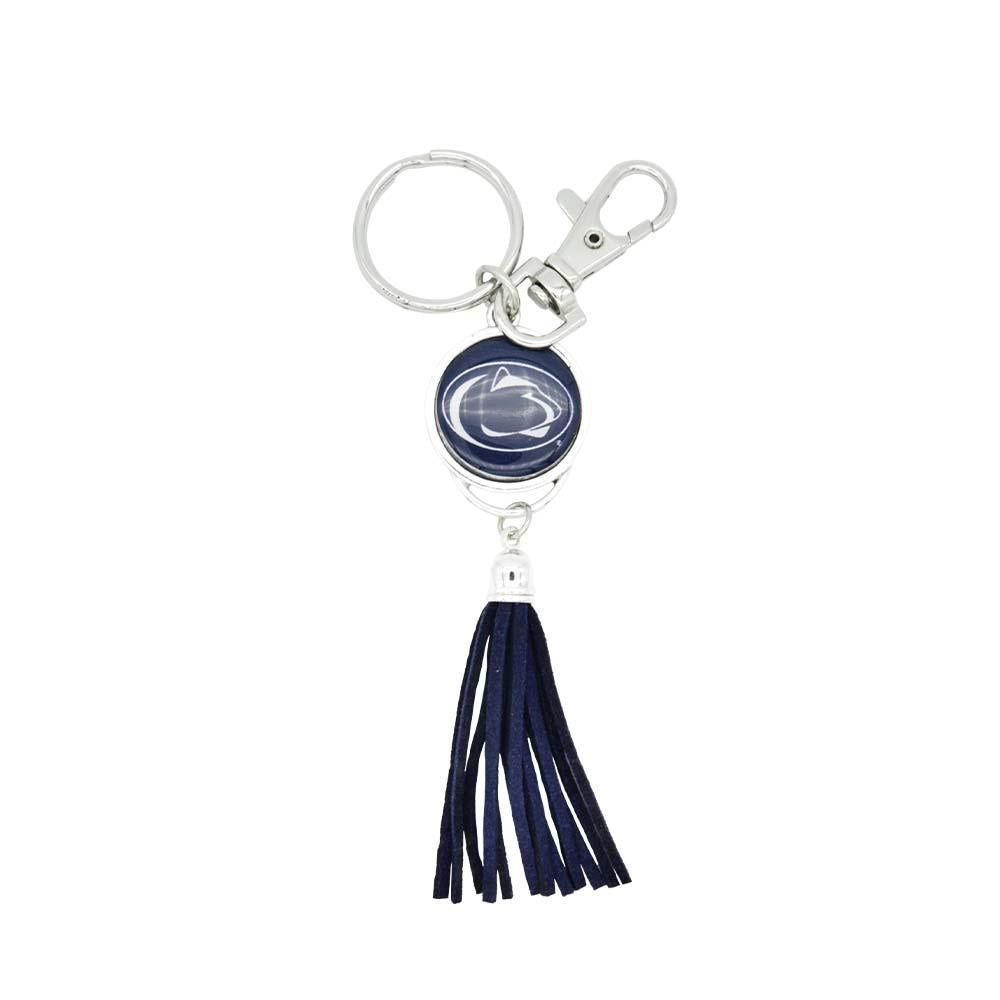 Penn State Tassel Keychain