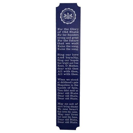 Penn State Alma Mater Plank