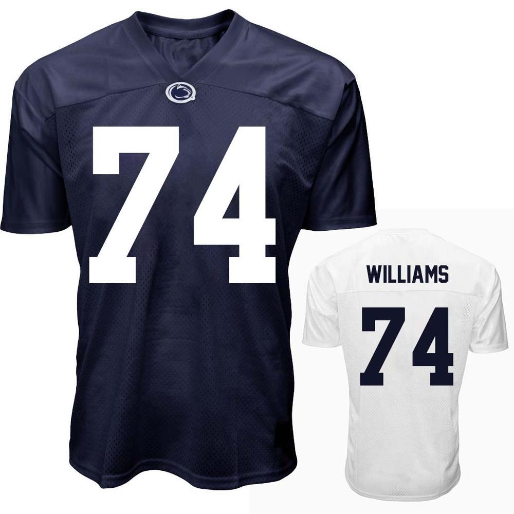 Penn State Youth NIL J’ven Williams #74 Football Jersey