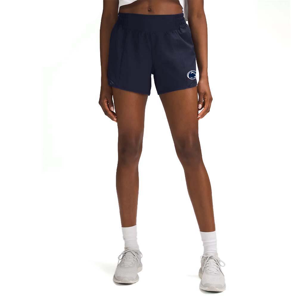 Penn State lululemon Women's High Rise Hotty Hot 4" Shorts
