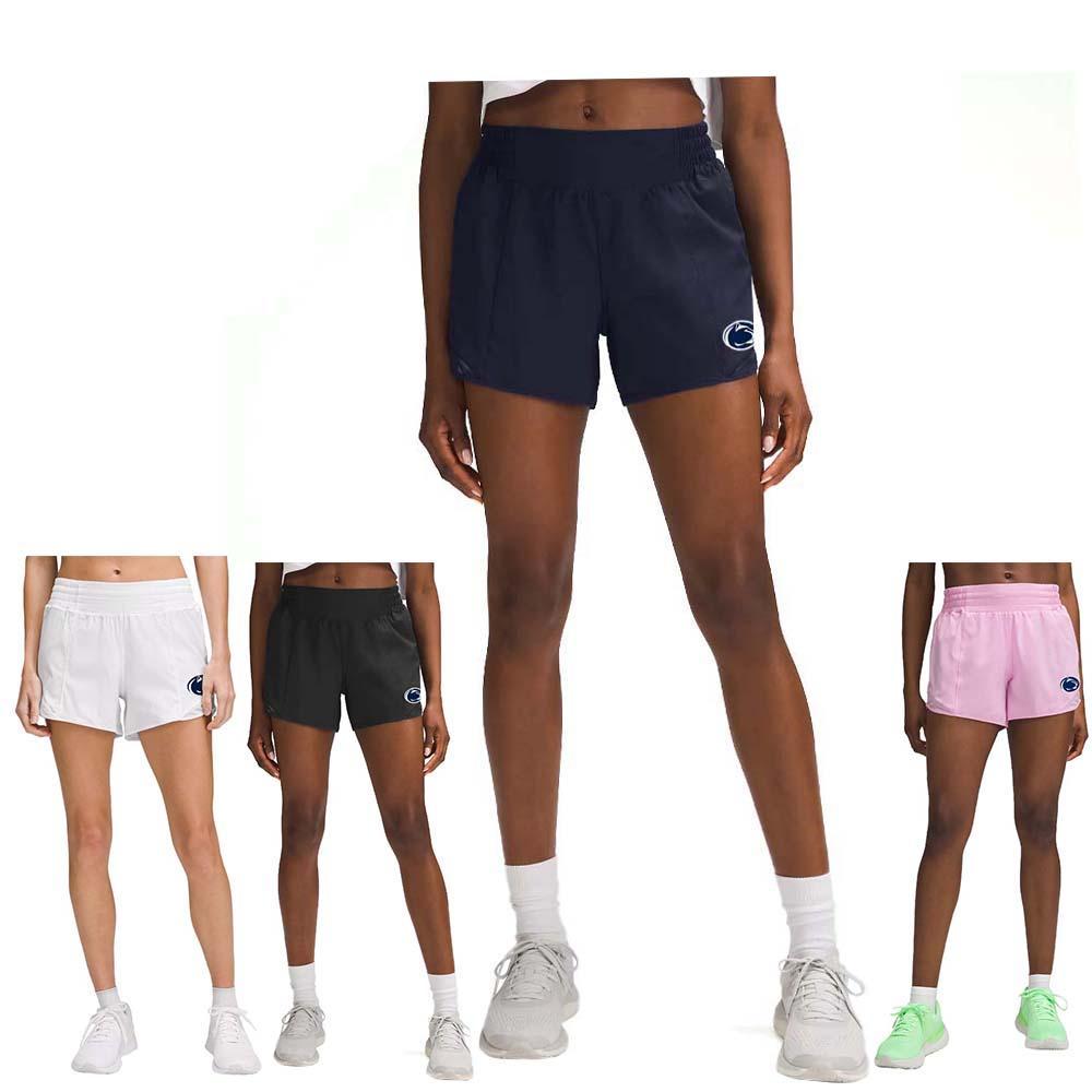 Penn State lululemon Women's High Rise Hotty Hot 4" Shorts