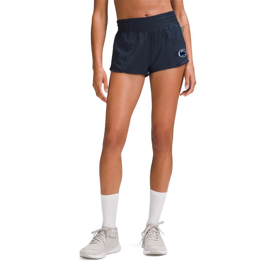 Penn State lululemon Women's High Rise Hotty Hot 2.5" Shorts