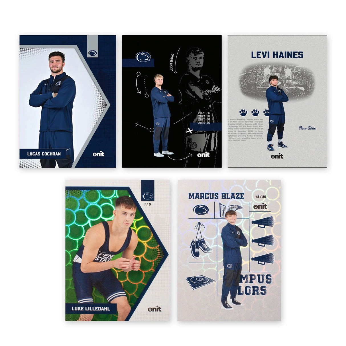 Penn State 2026 Wrestling 40-Count Platinum Trading Cards Box