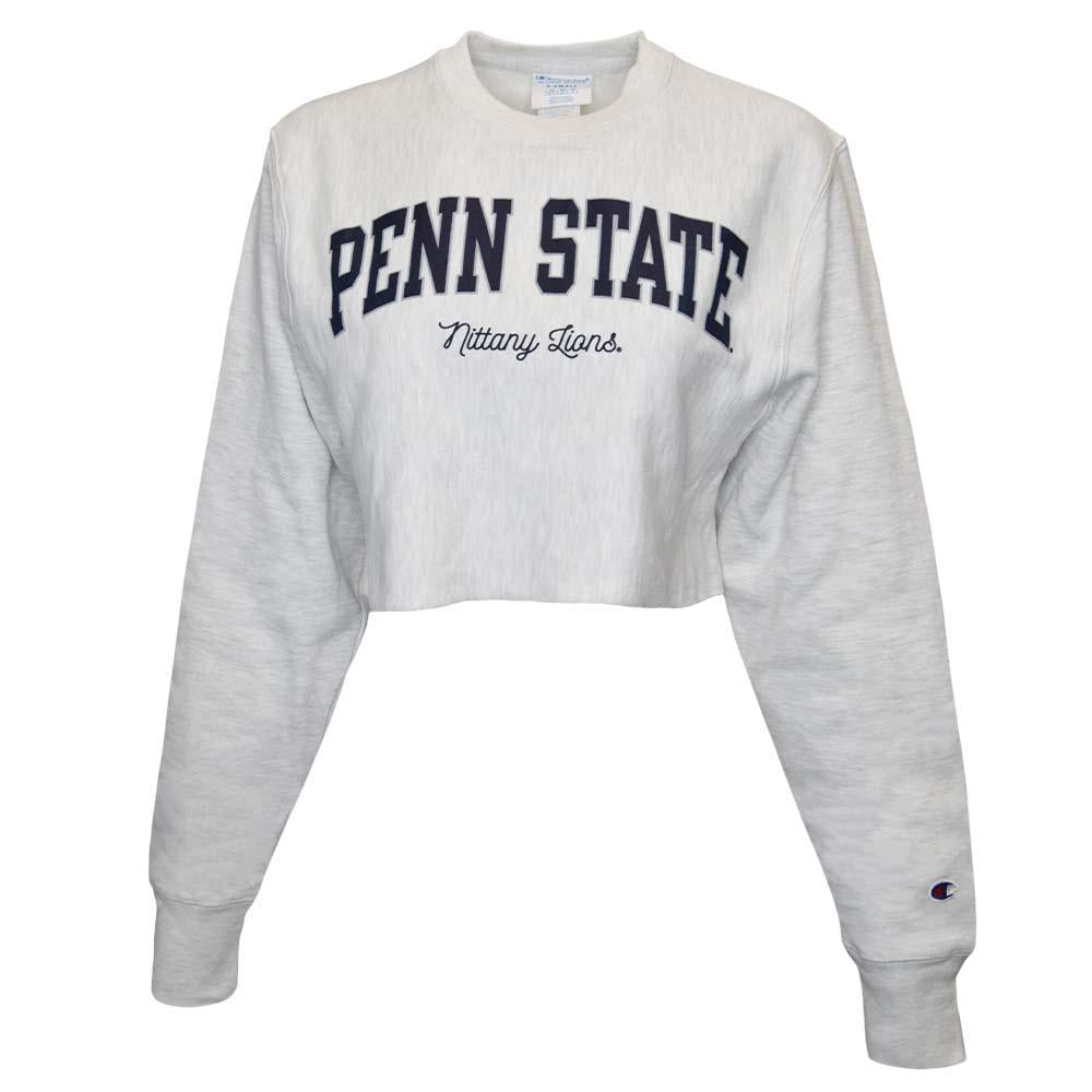 Penn State Champion Women's Reverse Weave Cropped Crew