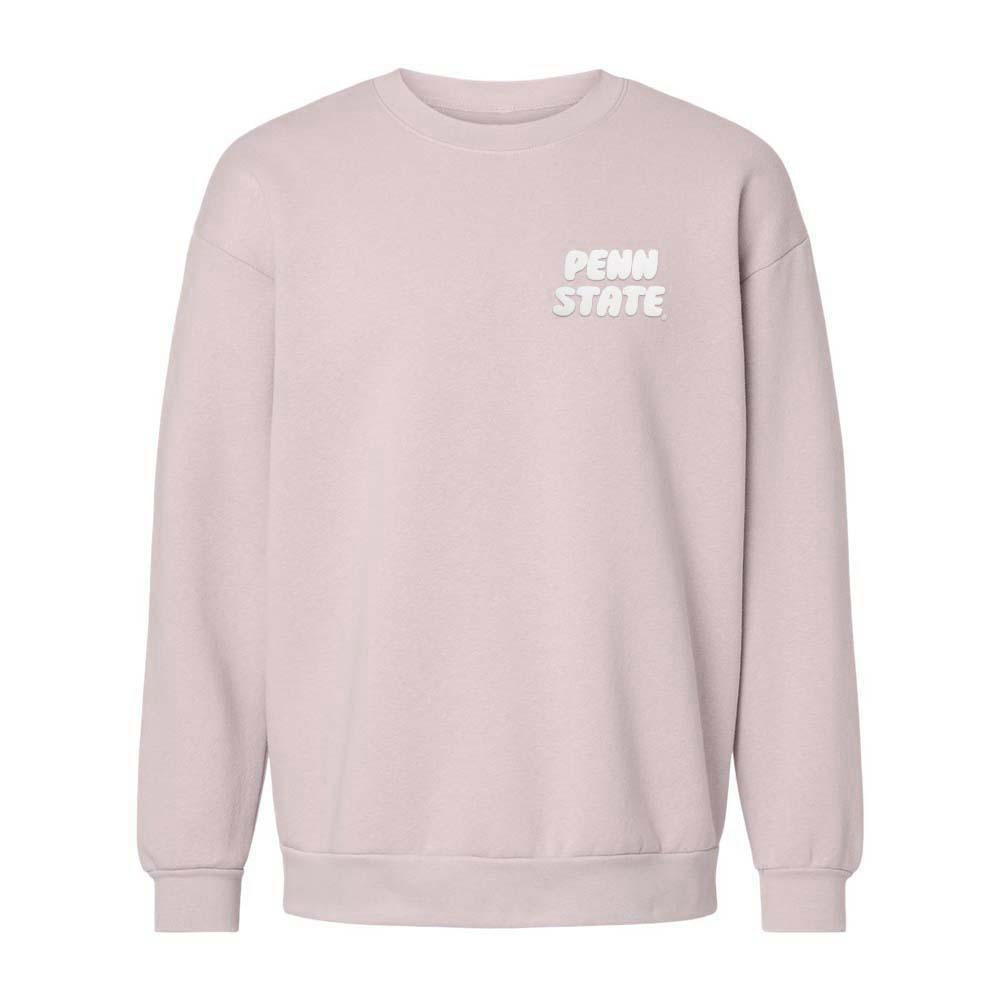 Penn State Reflex Puff Print Crew