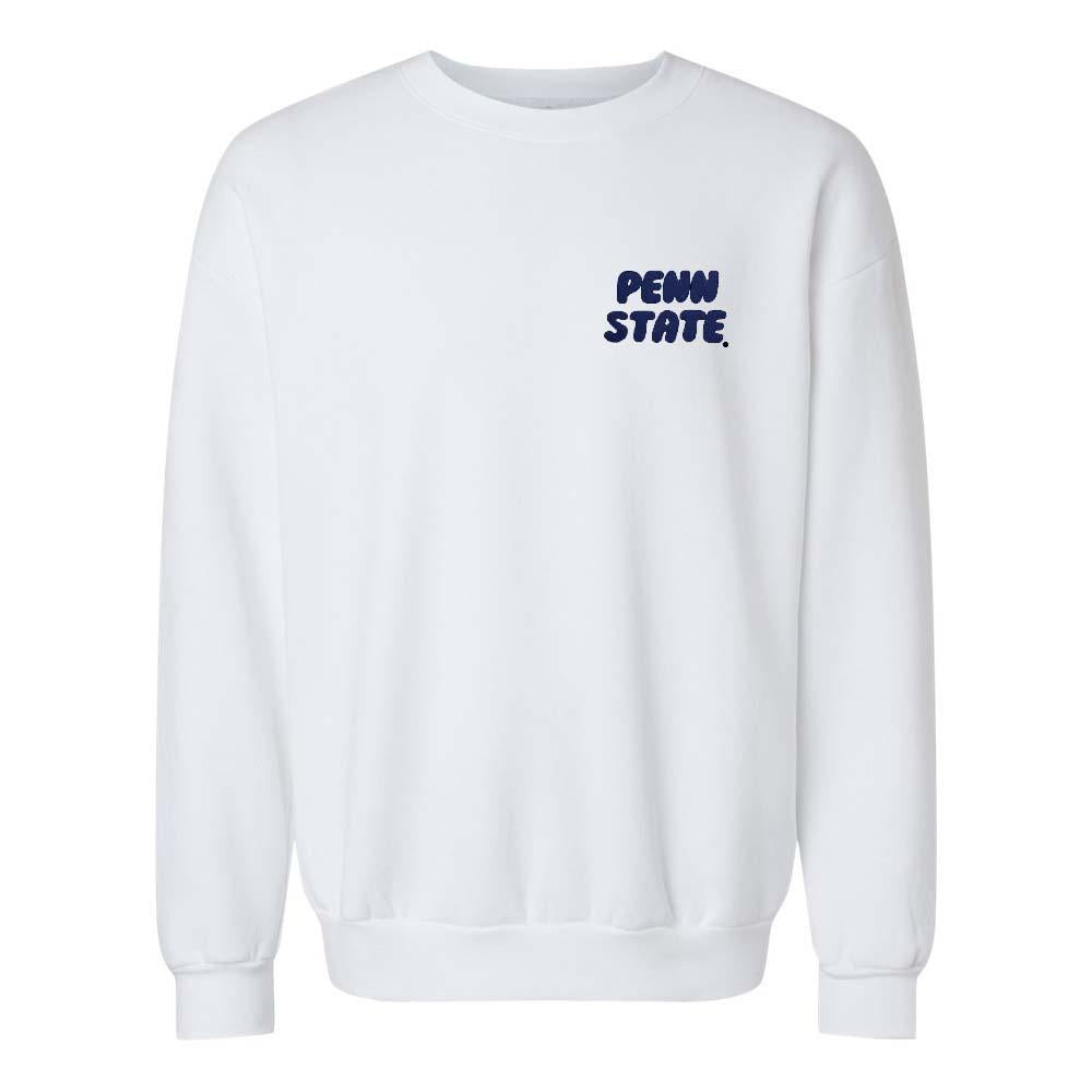 Penn State Reflex Puff Print Crew