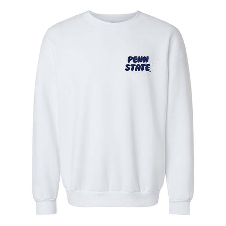 Penn State Reflex Puff Print Crew