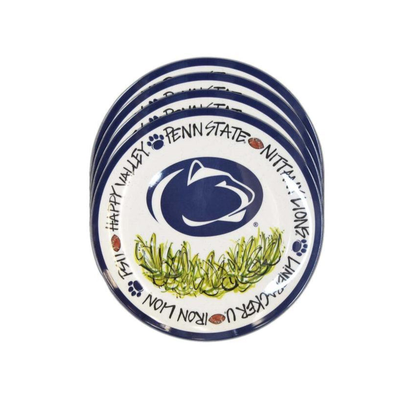 Penn State 4 Plate Melamine Set