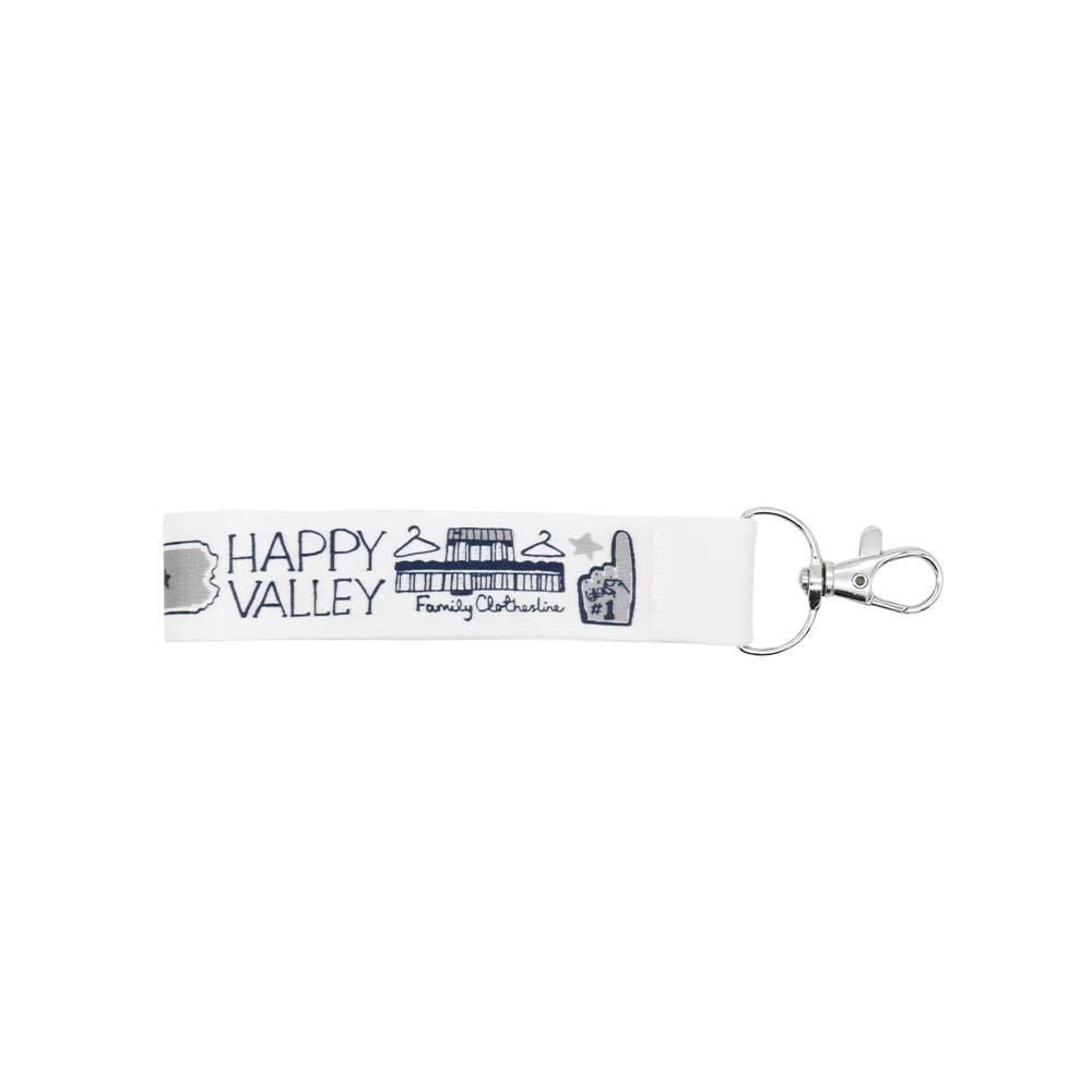 Happy Valley Julia Gash Satin Keystrap