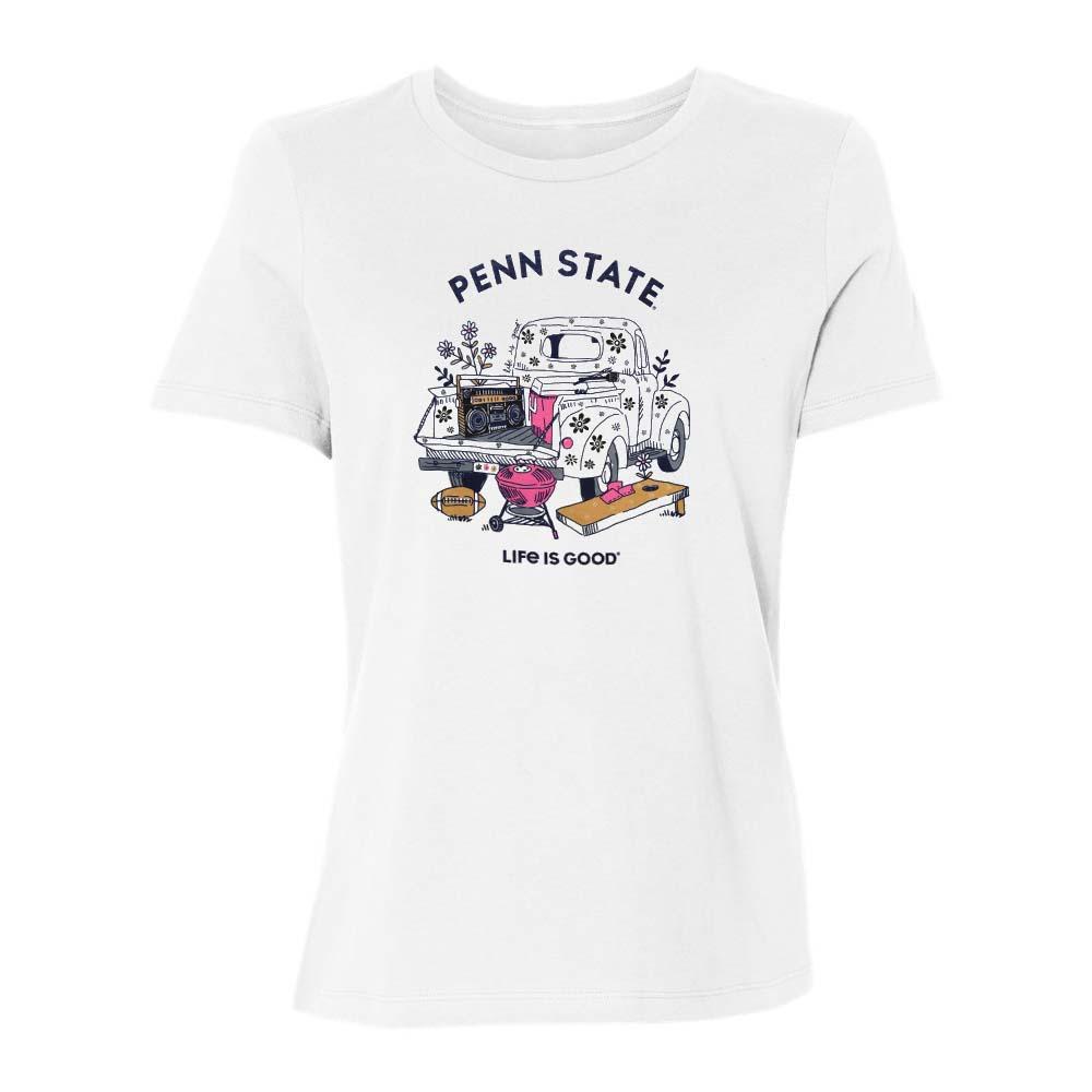 Penn State Women's LIG Flower Tailgate T-Shirt