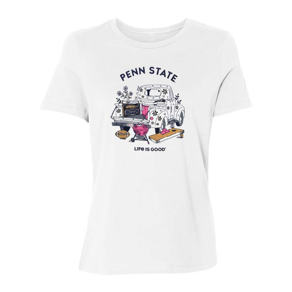 Penn State Women's LIG Flower Tailgate T-Shirt