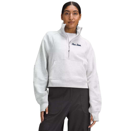 Penn State lululemon Women's Script Scuba Funnel Neck Half-Zip