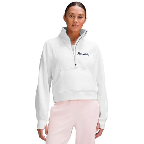 Penn State lululemon Women's Script Scuba Funnel Neck Half-Zip