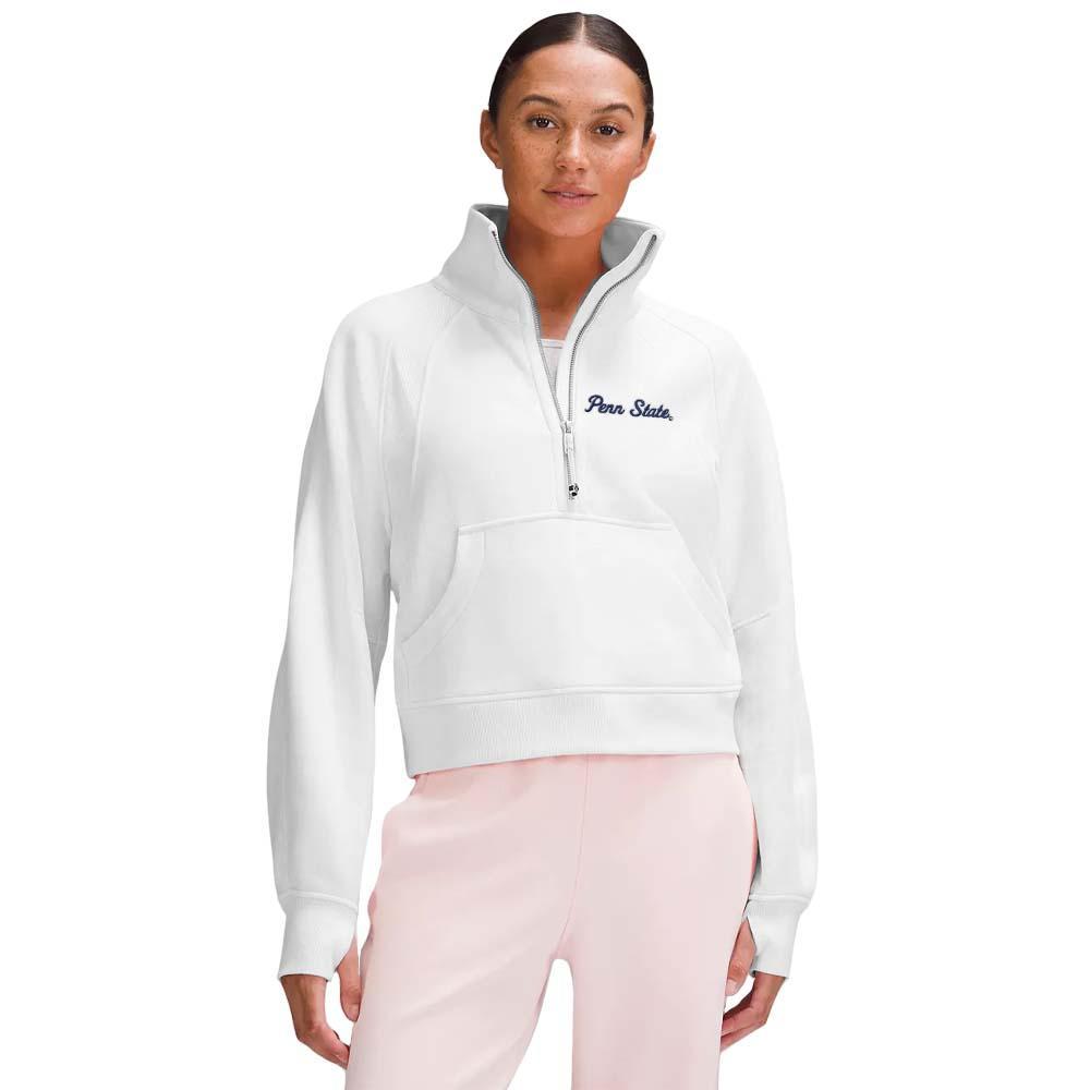 Penn State lululemon Women's Script Scuba Funnel Neck Half-Zip