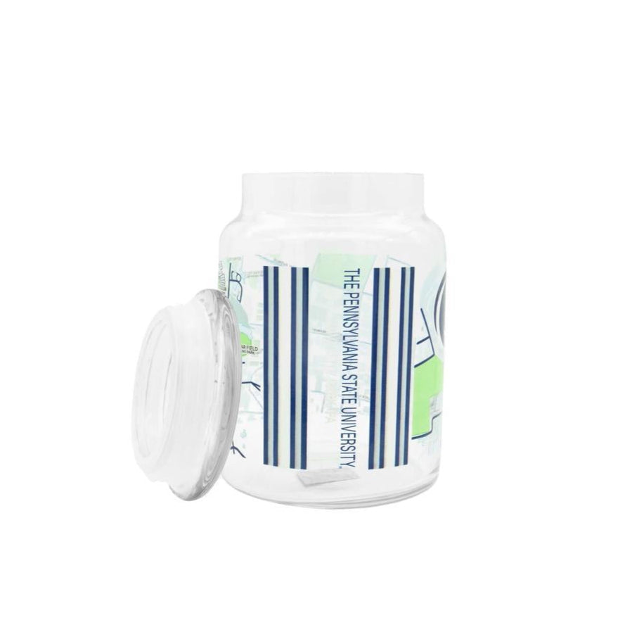 Penn State 26oz Campus Map Apothecary Jar