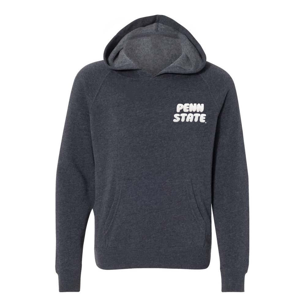 Penn State Youth Puff Print Hooded Sweatshirt
