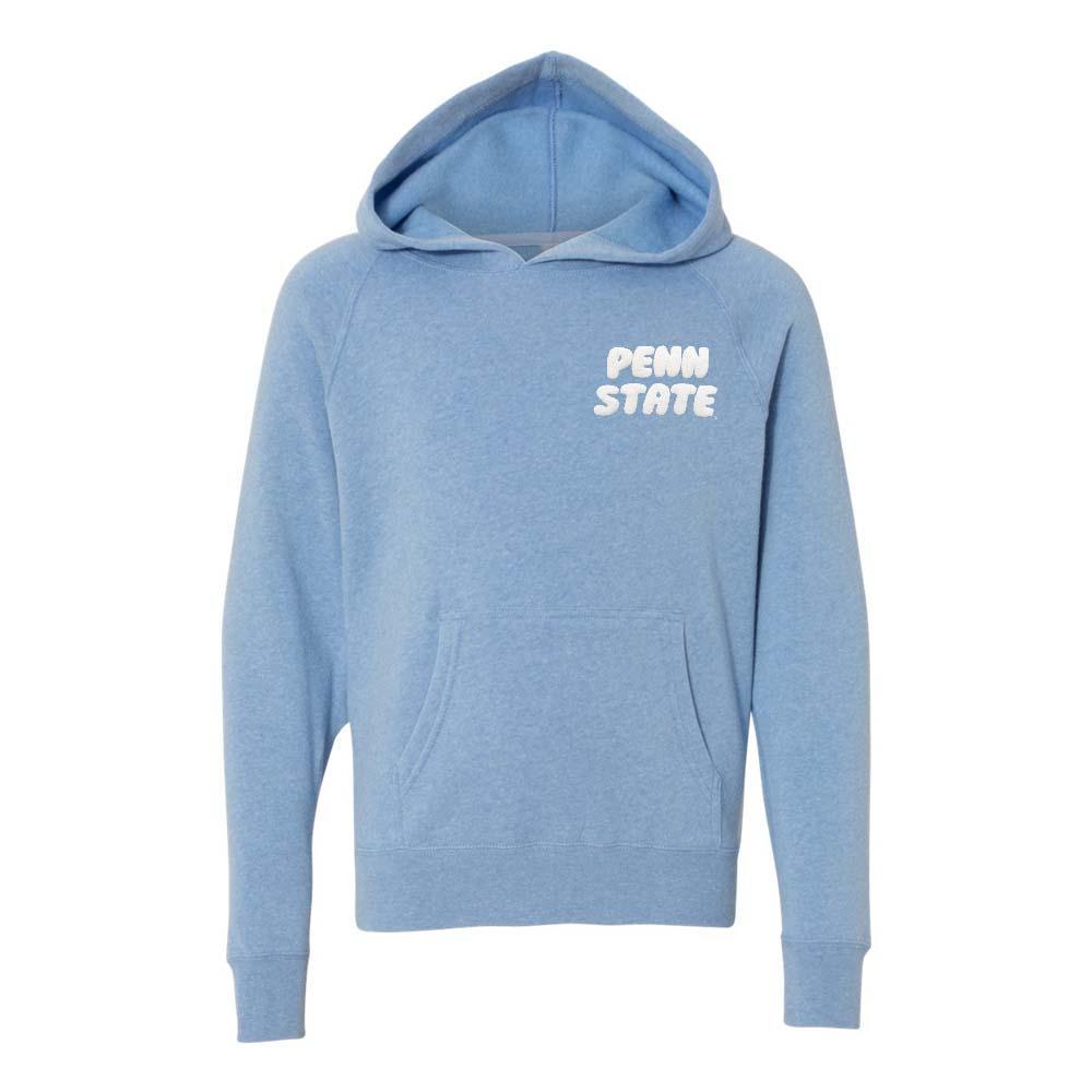 Penn State Youth Puff Print Hooded Sweatshirt